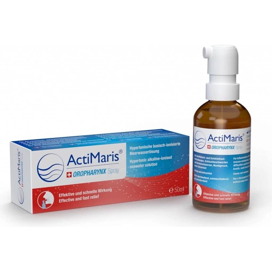 Actimaris OROPHARYNX Spray bei Entzündungen und Infektionen 50ml 1×50 ml