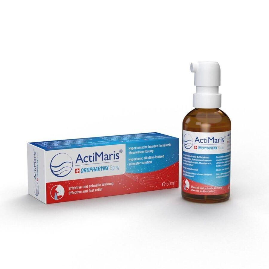 Actimaris OROPHARYNX Spray bei Entzündungen und Infektionen 50ml 1×50 ml