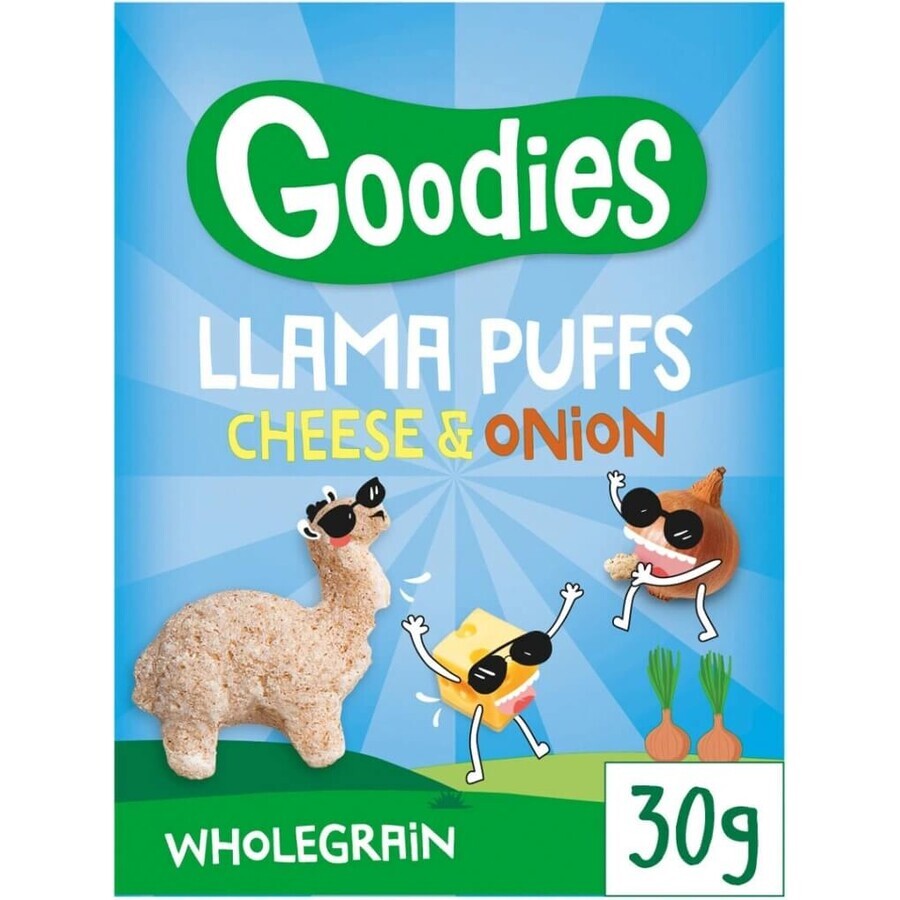 Comprar Goodies Llama queso y cebolla patatas fritas 1×30 g, patatas fritas Goodies Llama queso y cebolla patatas fritas 1×30 g, patatas fritas