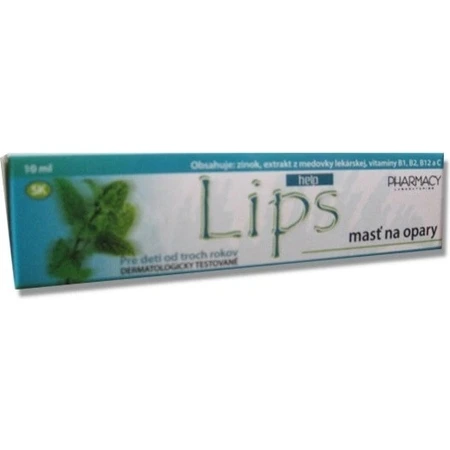 Lippen HELP crème 1×10 g, koortslipcrème