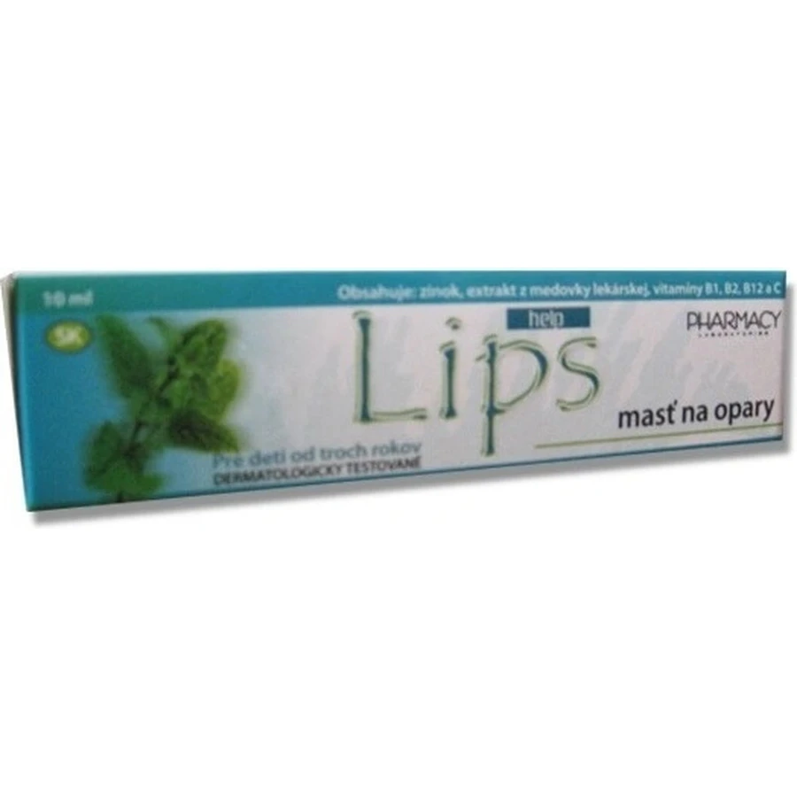 Lippen HELP crème 1×10 g, koortslipcrème
