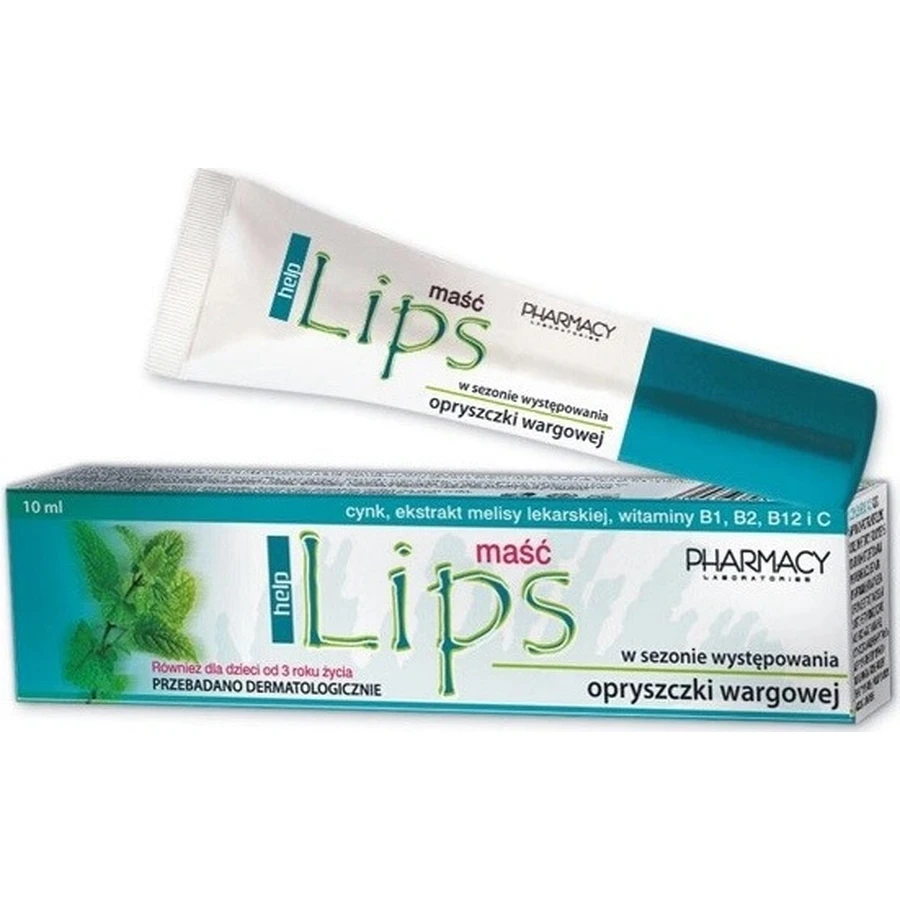 Lippen HELP crème 1×10 g, koortslipcrème