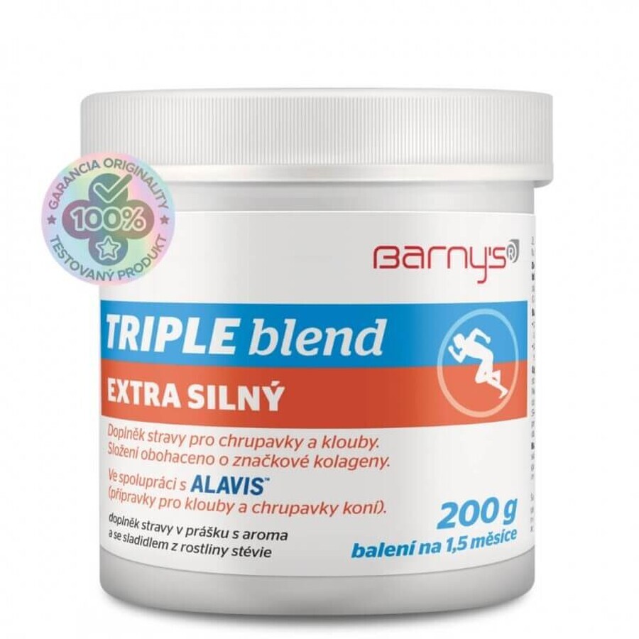 Barny's TRIPLE blend EXTRA STRONG 1×200 g, pulbere