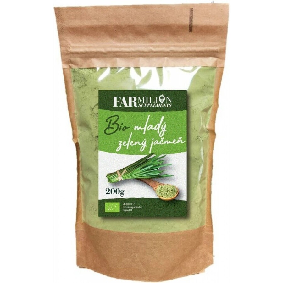 Jeune orge vert 1×200 g, complément alimentaire