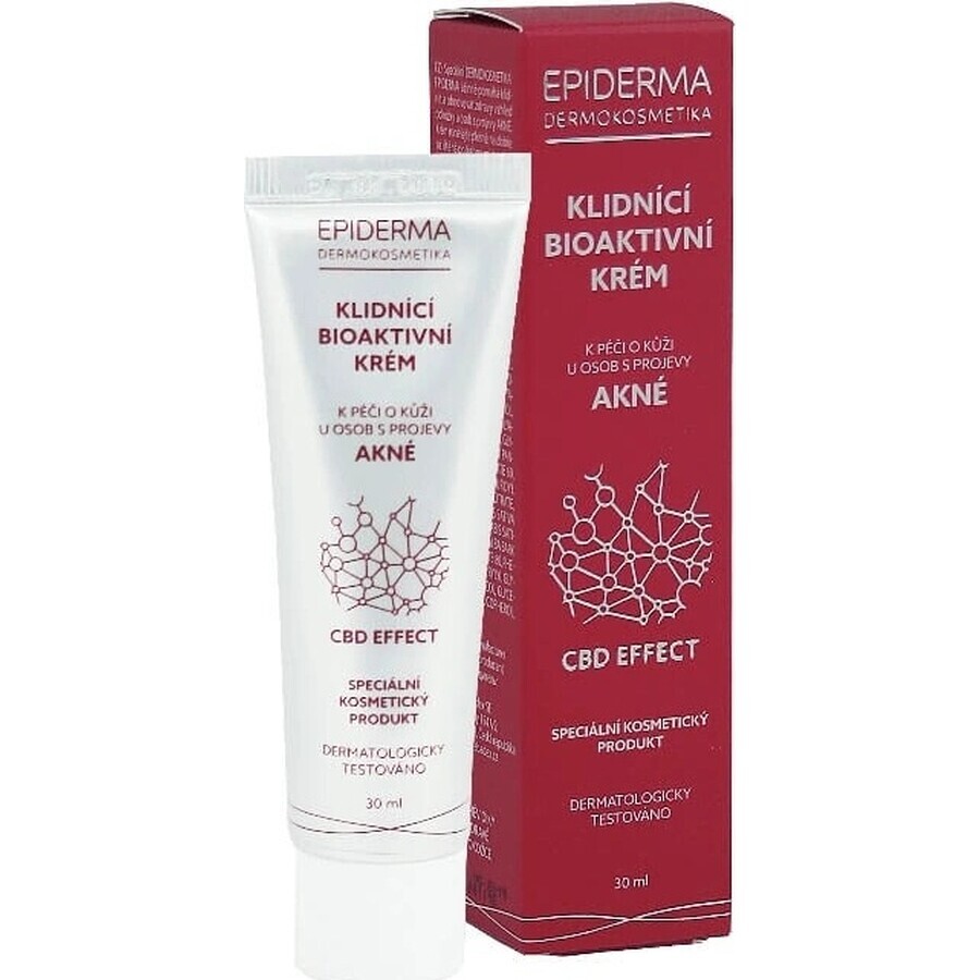 EPIDERMA Hemp CBD CBD BIOACTIVE ACNE CREAM 1×30 ml, acne cream