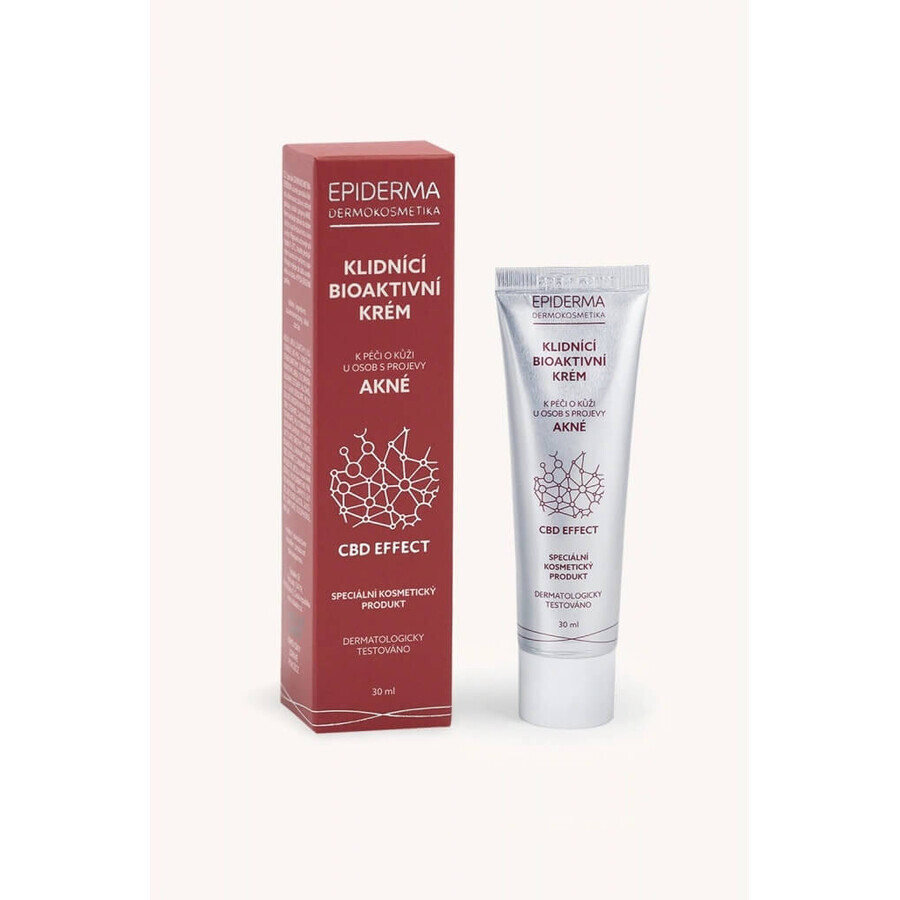 EPIDERMA Hemp CBD CBD BIOACTIVE ACNE CREAM 1×30 ml, acne cream