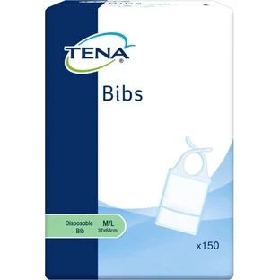 Bavoir TENA Bavoir L 1×150 pcs, taille 37x66cm