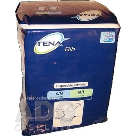 Bavoir TENA Bavoir L 1×150 pcs, taille 37x66cm