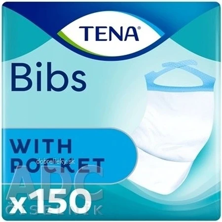 Bavoir TENA Bavoir L 1×150 pcs, taille 37x66cm