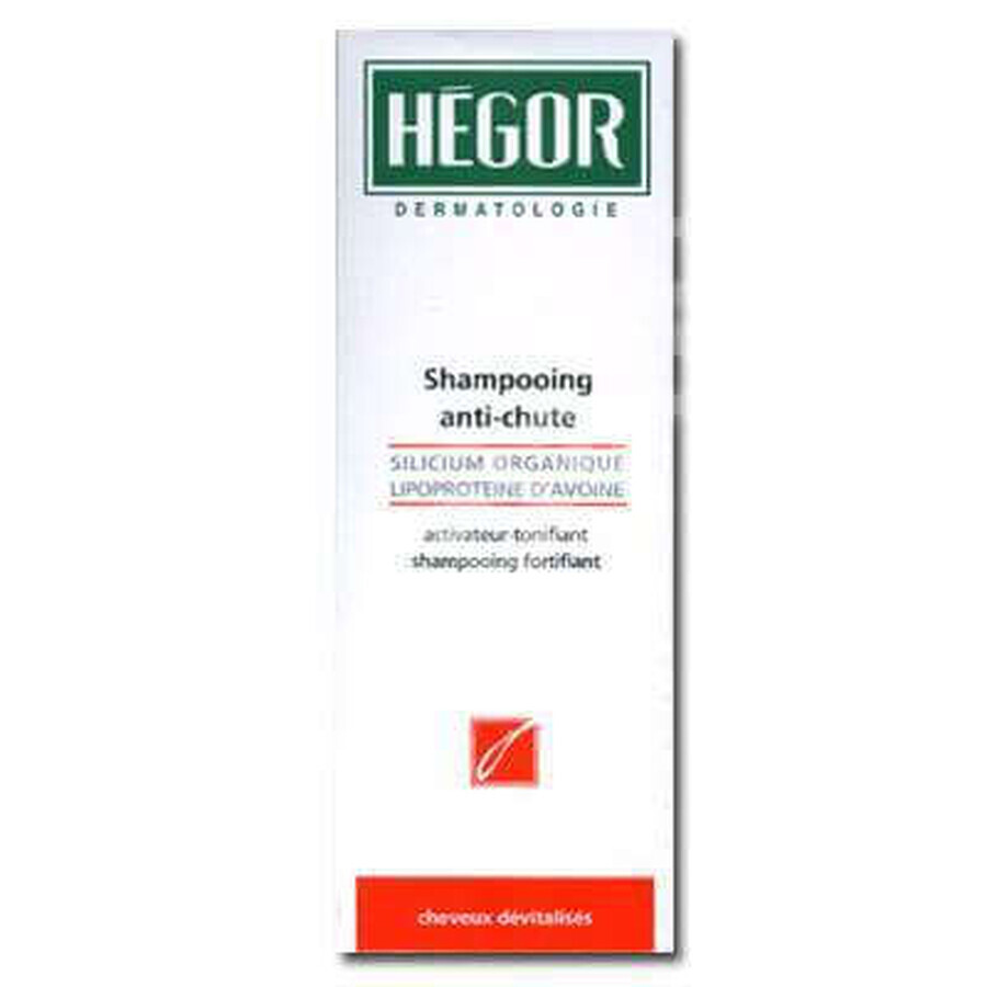 Champú anticaída, fortificante, activador-tonificante cabellos desvitalizados, 150 ml, Hegor Dermatología