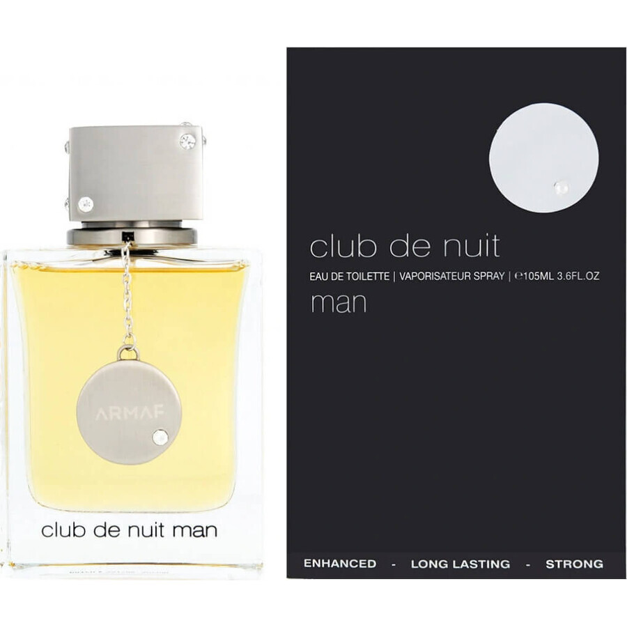Armaf Club De Nuit Man Edt 105ml 1×105 ml, eau de toilette Armaf Club De Nuit Man Edt 105ml 1×105 ml, eau de toilette