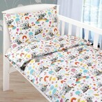 Kinderlakens AGÁTA 90/013 koala met regenboog 90x135,45x60 Kinderlakens AGÁTA 90/013 koala met regenboog 90x135,45x60