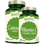 GreenFood Nutrition Curcumina + Vit D3 60cps 1×60 cps