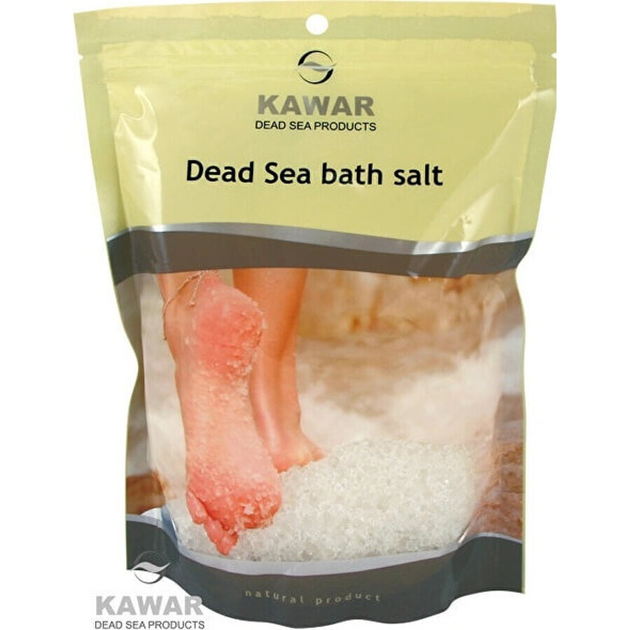 KAWAR Sel de la Mer Morte 1×1000 g, sel de bain, sachet