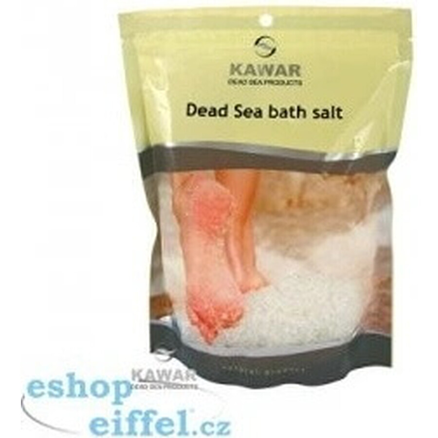 KAWAR Sel de la Mer Morte 1×1000 g, sel de bain, sachet