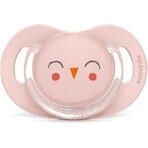 SUAVINEX | Paci Pacifier SX PRO BONHOMIE f physiological 0/6 m SOVIČKA - pink 1×1 pc, pacifier
