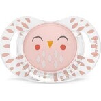 SUAVINEX | Paci Pacifier SX PRO BONHOMIE f physiological 0/6 m SOVIČKA - pink 1×1 pc, pacifier