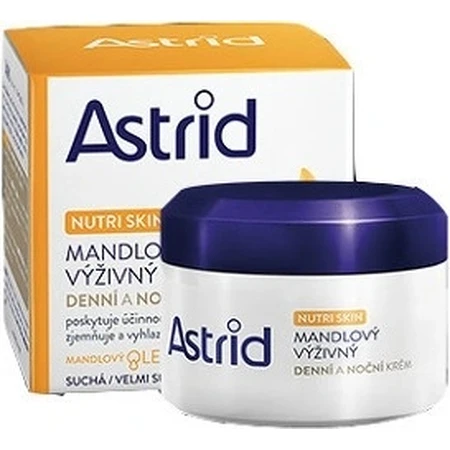 ASTRID ALMOND nährende Tages- und Nachtcreme für trockene und sehr trockene Haut 50 ml 1×50 ml, Handcreme