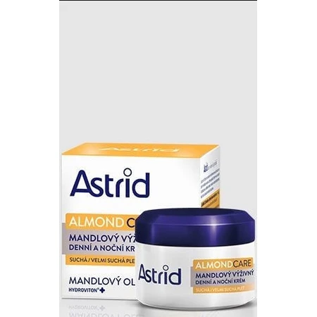 ASTRID ALMOND nährende Tages- und Nachtcreme für trockene und sehr trockene Haut 50 ml 1×50 ml, Handcreme