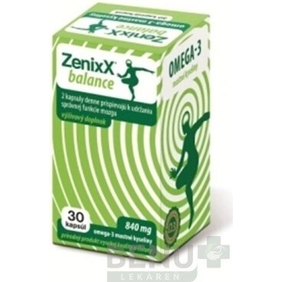 ZenixX Balance 1×30 cps, complément alimentaire
