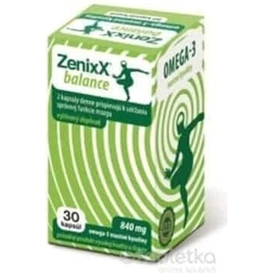 ZenixX Balance 1×30 cps, complément alimentaire