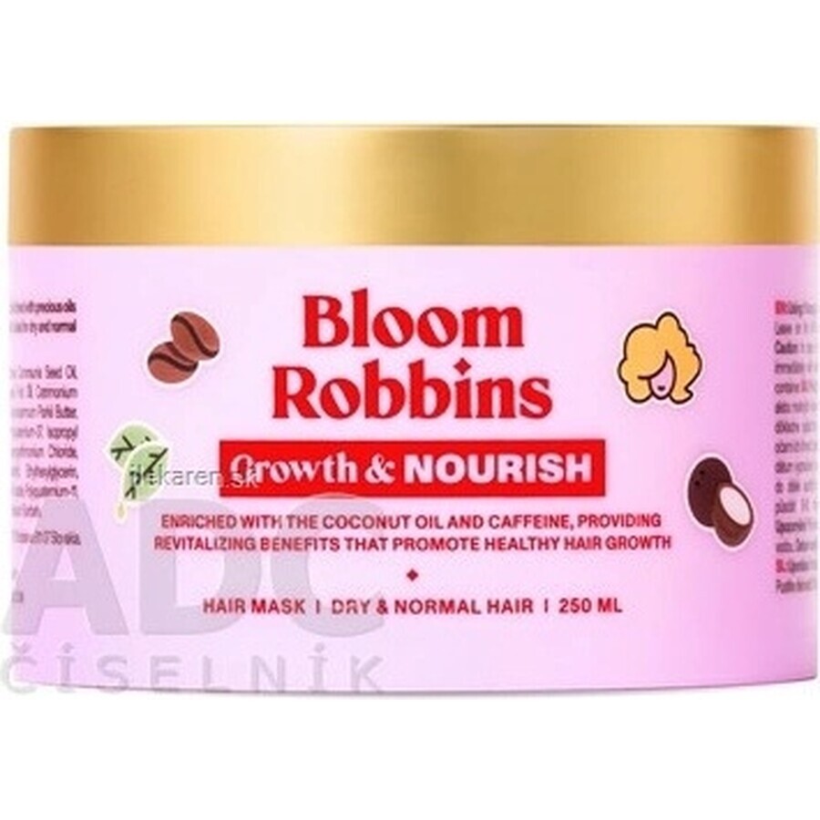 Comprar BLOOM ROBBINS mascarilla para el crecimiento del cabello con cafeína 1×250 ml, mascarilla capilar BLOOM ROBBINS mascarilla para el crecimiento del cabello con cafeína 1×250 ml, mascarilla capilar