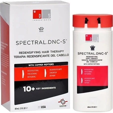 Laboratorios DS Suero anticaída bicomponente SPECTRAL DNC-S 60 ml, suero capilar