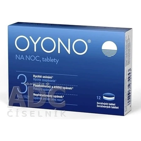 OYONO POUR LA NUIT, comprimés 1×12 tbl