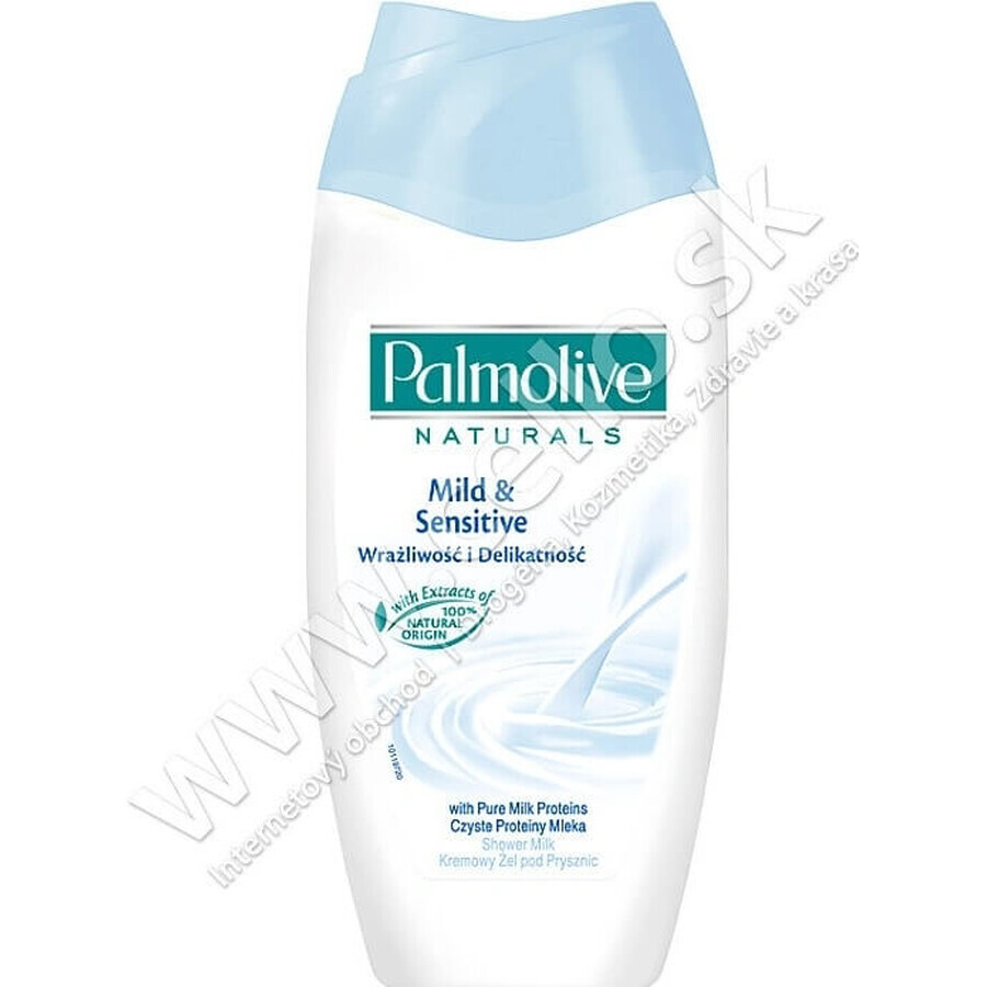 Gel douche Palmolive Nat.Milk Proteins 1×250 ml avec lait de douche