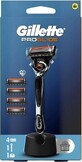 Gillette Proglide scheermes + koppen 4st 1&#215;1, scheermes