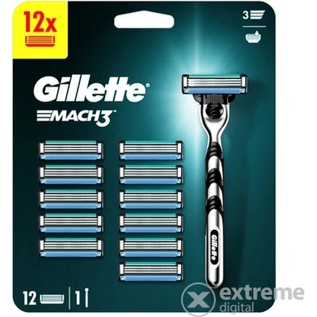 Gillette Mach3 Special Pack Radea + 12nh 1×1 pc