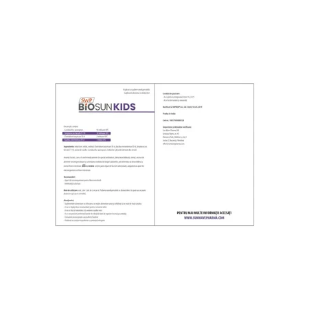 BioSun Kids, 10 Sachets, Sun Wave Pharma