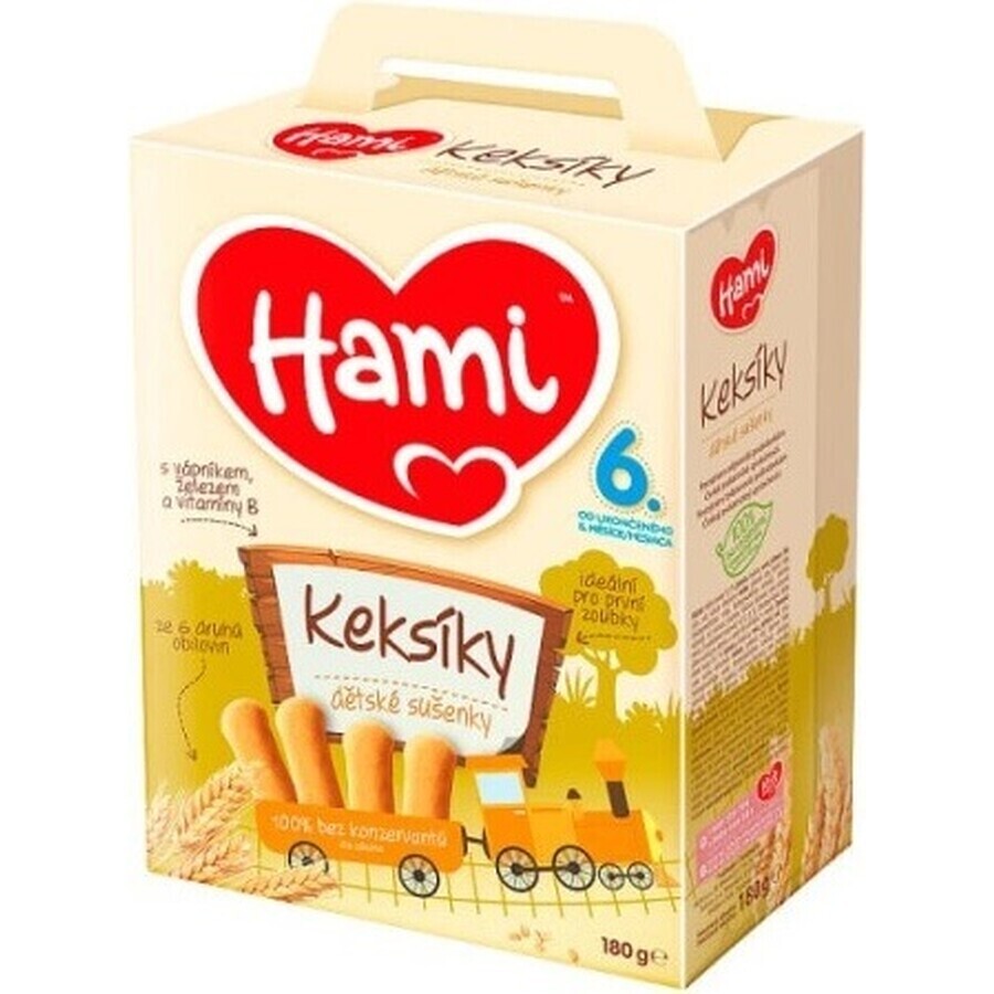 Biscotti Hami Biscotti 1×180 g, dalla fine del 6° mese Biscotti Hami Biscotti 1×180 g, dalla fine del 6° mese