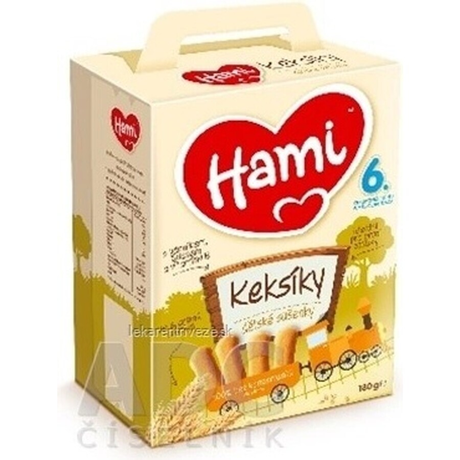 Biscotti Hami Biscotti 1×180 g, dalla fine del 6° mese Biscotti Hami Biscotti 1×180 g, dalla fine del 6° mese