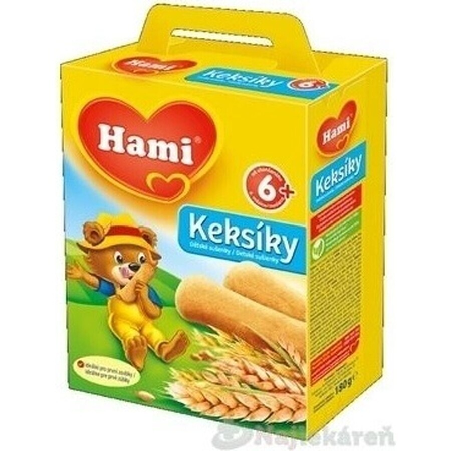Biscotti Hami Biscotti 1×180 g, dalla fine del 6° mese Biscotti Hami Biscotti 1×180 g, dalla fine del 6° mese