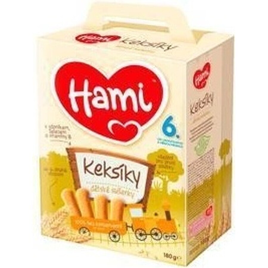 Biscotti Hami Biscotti 1×180 g, dalla fine del 6° mese Biscotti Hami Biscotti 1×180 g, dalla fine del 6° mese