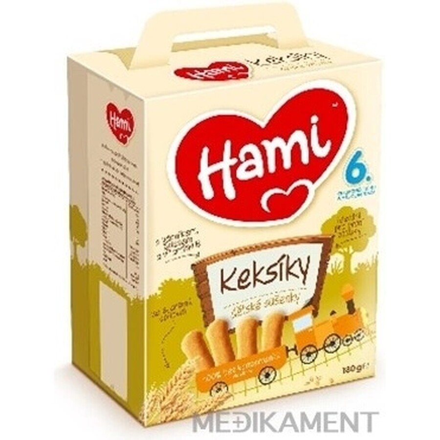 Biscotti Hami Biscotti 1×180 g, dalla fine del 6° mese Biscotti Hami Biscotti 1×180 g, dalla fine del 6° mese