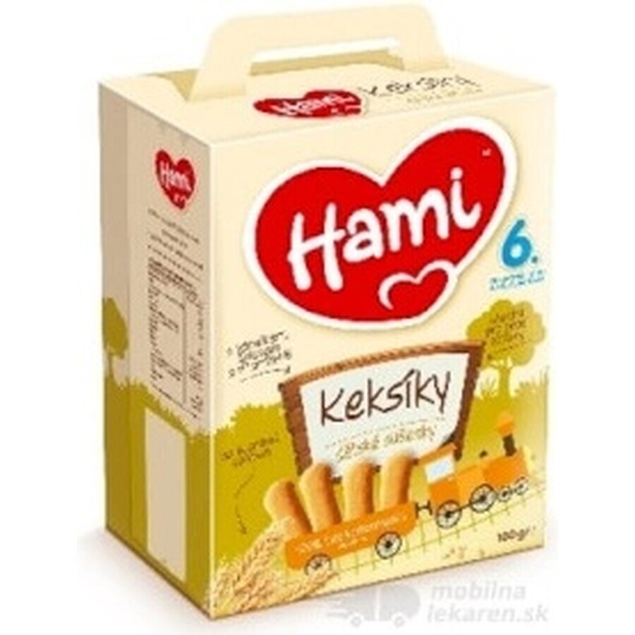 Biscotti Hami Biscotti 1×180 g, dalla fine del 6° mese Biscotti Hami Biscotti 1×180 g, dalla fine del 6° mese
