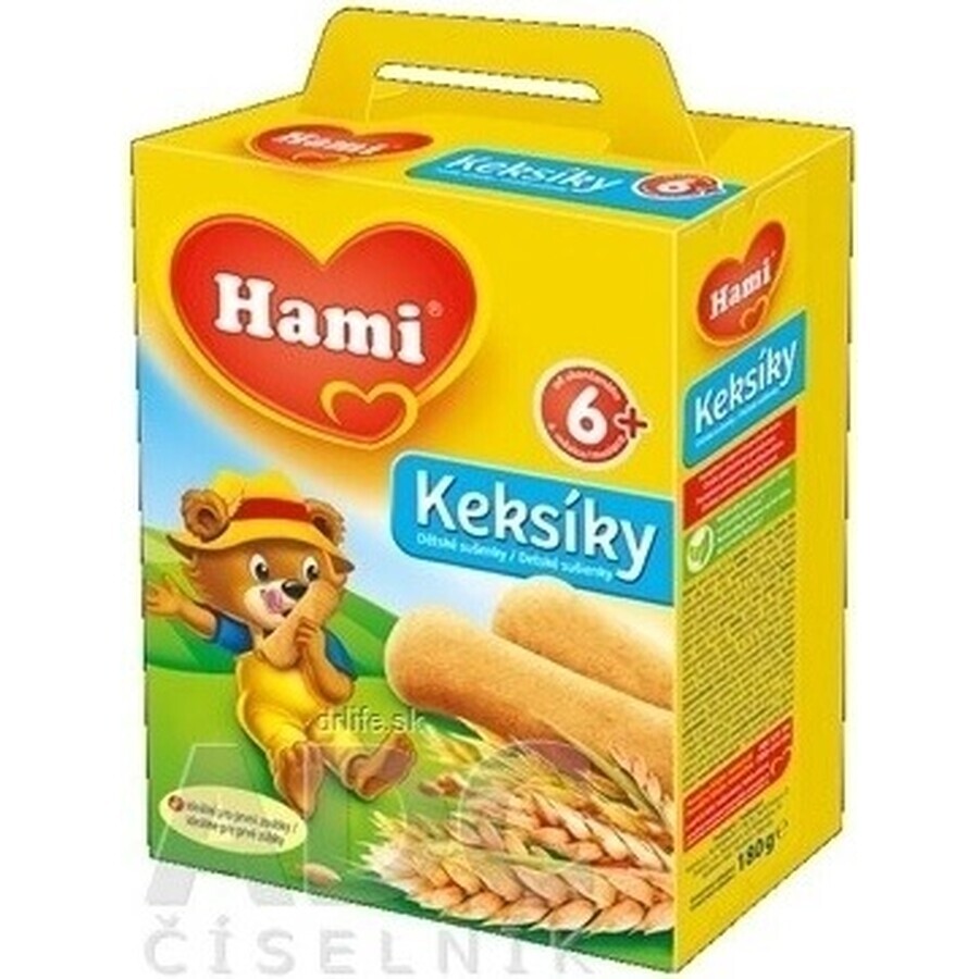 Biscotti Hami Biscotti 1×180 g, dalla fine del 6° mese Biscotti Hami Biscotti 1×180 g, dalla fine del 6° mese