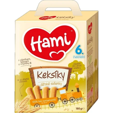 Hami Biscuits Biscuits 1×180 g, from the end of the 6th month