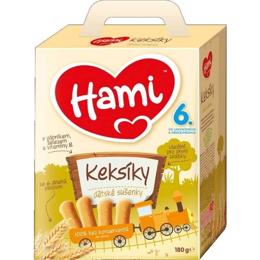 Biscotti Hami Biscotti 1×180 g, dalla fine del 6° mese Biscotti Hami Biscotti 1×180 g, dalla fine del 6° mese