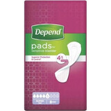 DEPEND SUPER 1×8 buc, tampoane pentru incontinență 11×36 cm