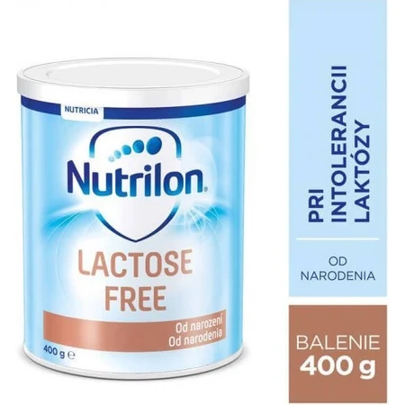Nutrilon LACTOSE FREE 1×400 g, milk formula, from birth