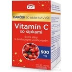 GS Vitamin C 500 mit Hagebutten 1×130 tbl, Nahrungsergänzungsmittel GS Vitamin C 500 mit Hagebutten 1×130 tbl, Nahrungsergänzungsmittel