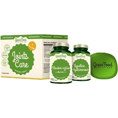 GreenFood Nutrition JOINTS CARE + Pillbox 1×1set