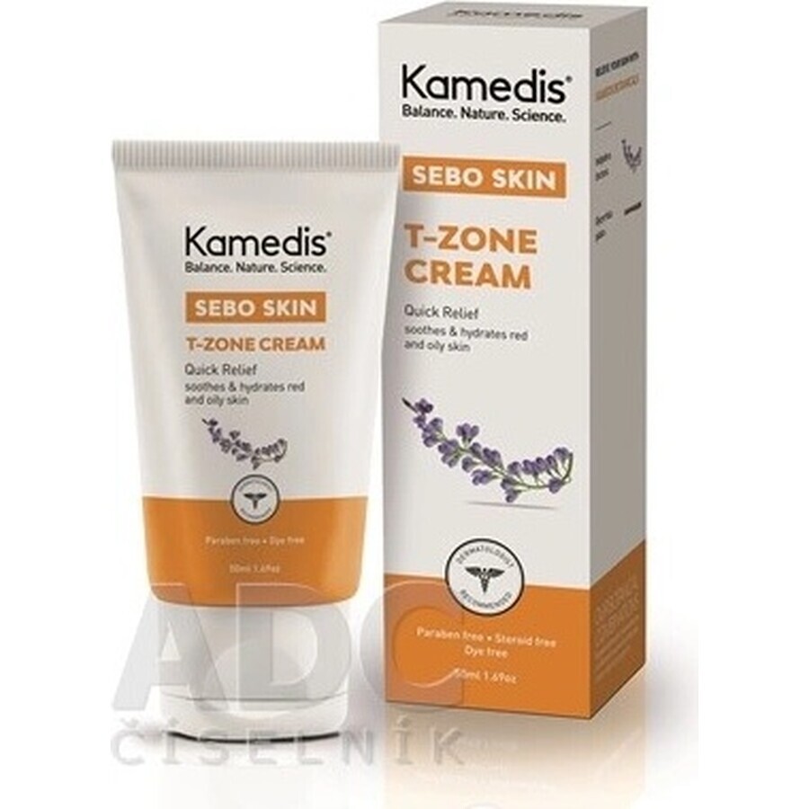 Kamedis SEBO SKIN CREMA ZONA T 1×50 ml, CREMA ZONA T