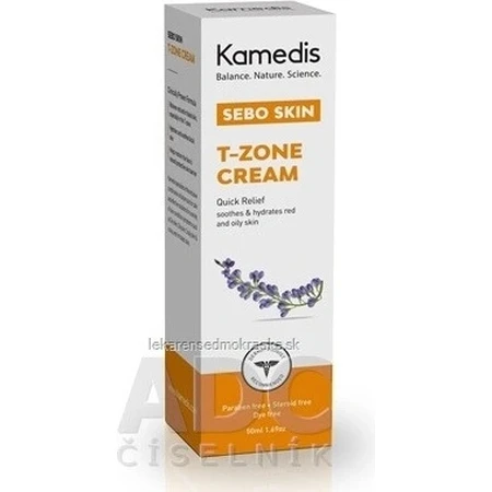 Kamedis SEBO SKIN CREMA ZONA T 1×50 ml, CREMA ZONA T