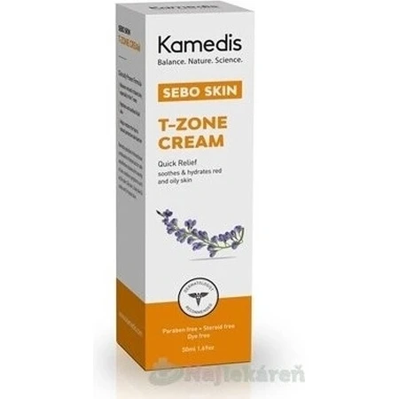 Kamedis SEBO SKIN CREMA ZONA T 1×50 ml, CREMA ZONA T