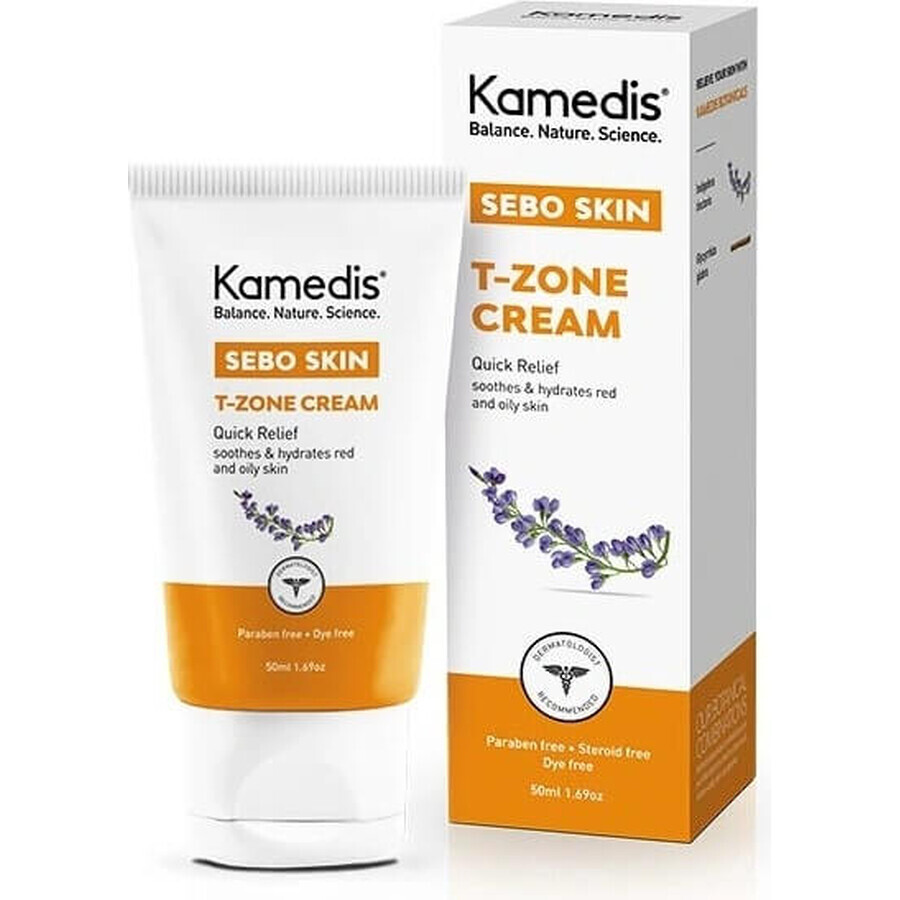 Kamedis SEBO SKIN CREMA ZONA T 1×50 ml, CREMA ZONA T