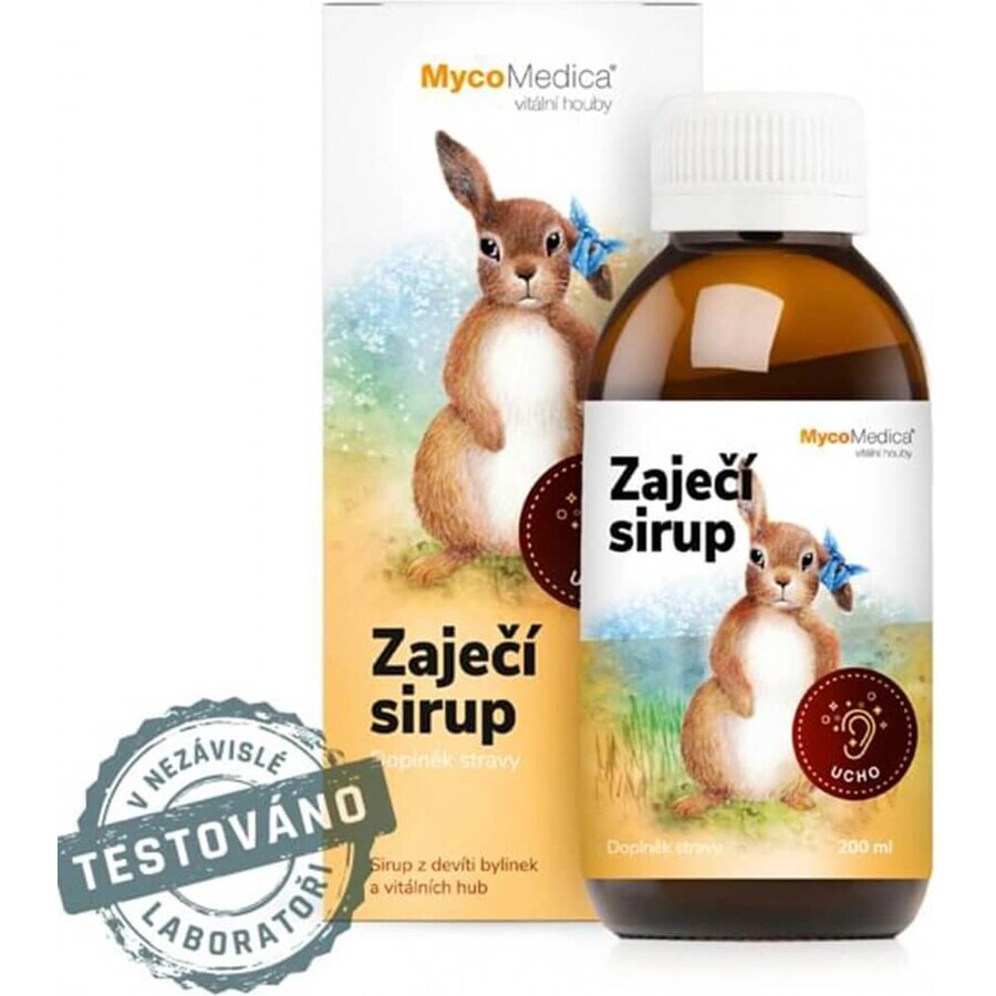 Mycomedica Zajaci sirop 200ml 1×200 ml